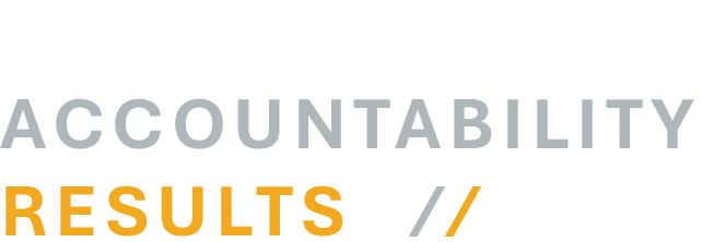Performance. Accountability. Results.